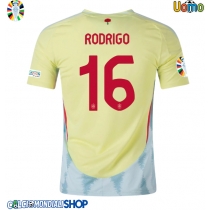 Maglie da calcio Spagna Rodri Hernandez #16 Seconda Maglia Europei 2024 Manica Corta